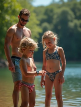 Wasserdichte Kinderuhr
