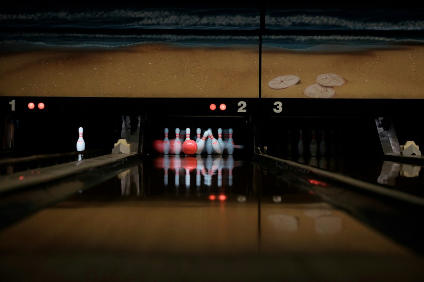 Mit dem Rollator zum Bowling