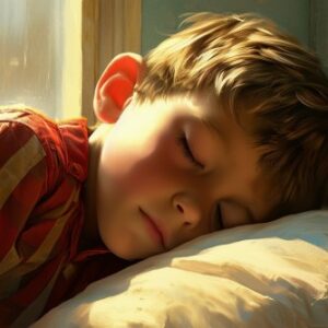 Aufblasbares Bett für Kinder